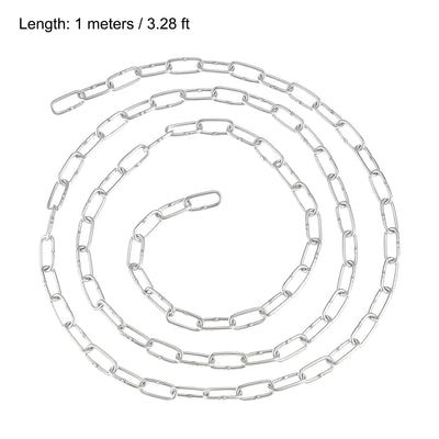 Harfington Proof Coil Chain Zinc Plated 316 Stainless Steel for Guardrail