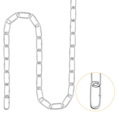 Harfington Proof Coil Chain Zinc Plated 316 Stainless Steel for Guardrail