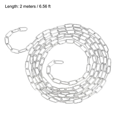Harfington Proof Coil Chain Zinc Plated 316 Stainless Steel for Guardrail
