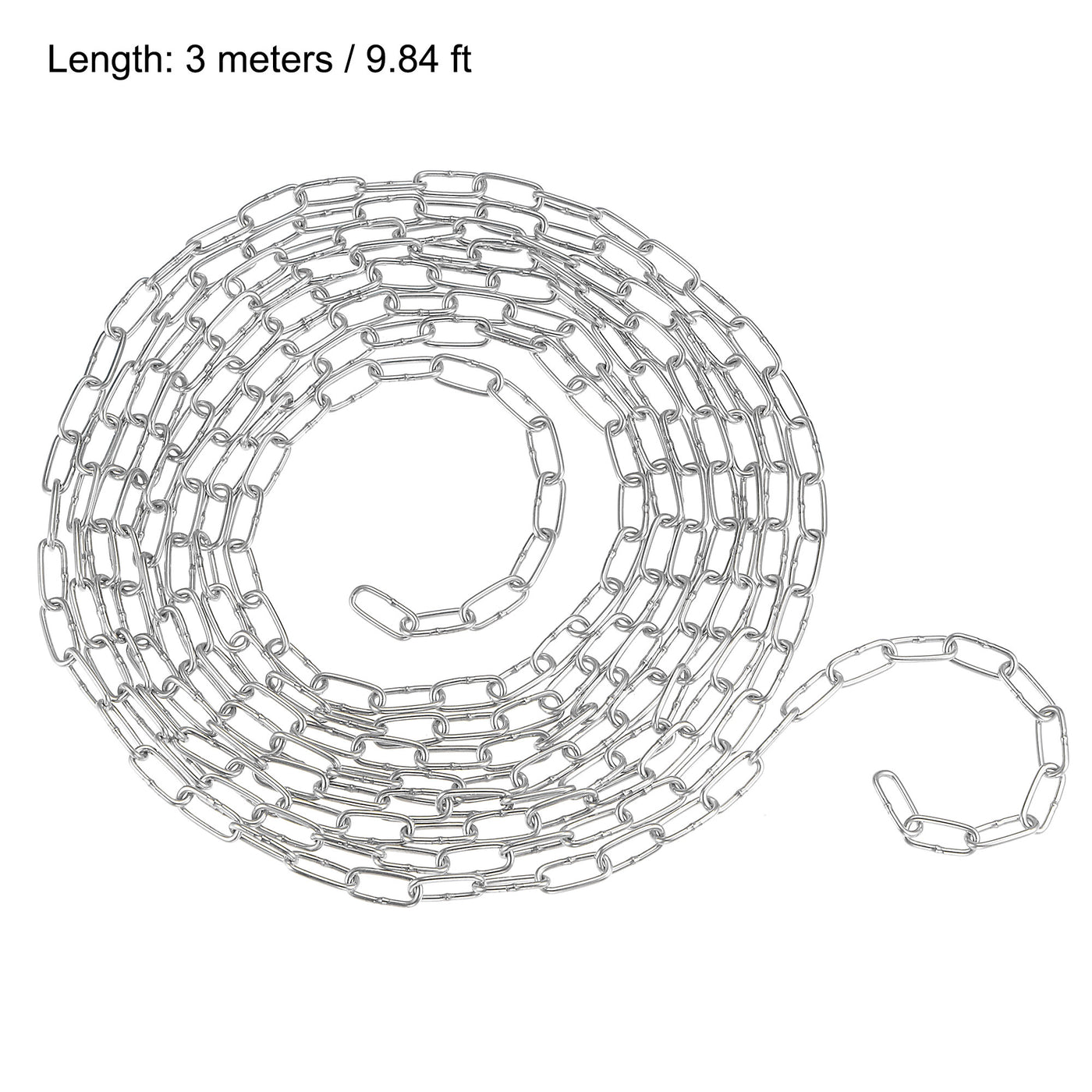 Harfington Proof Coil Chain Zinc Plated 316 Stainless Steel for Guardrail