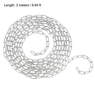 Harfington Proof Coil Chain Zinc Plated 316 Stainless Steel for Guardrail