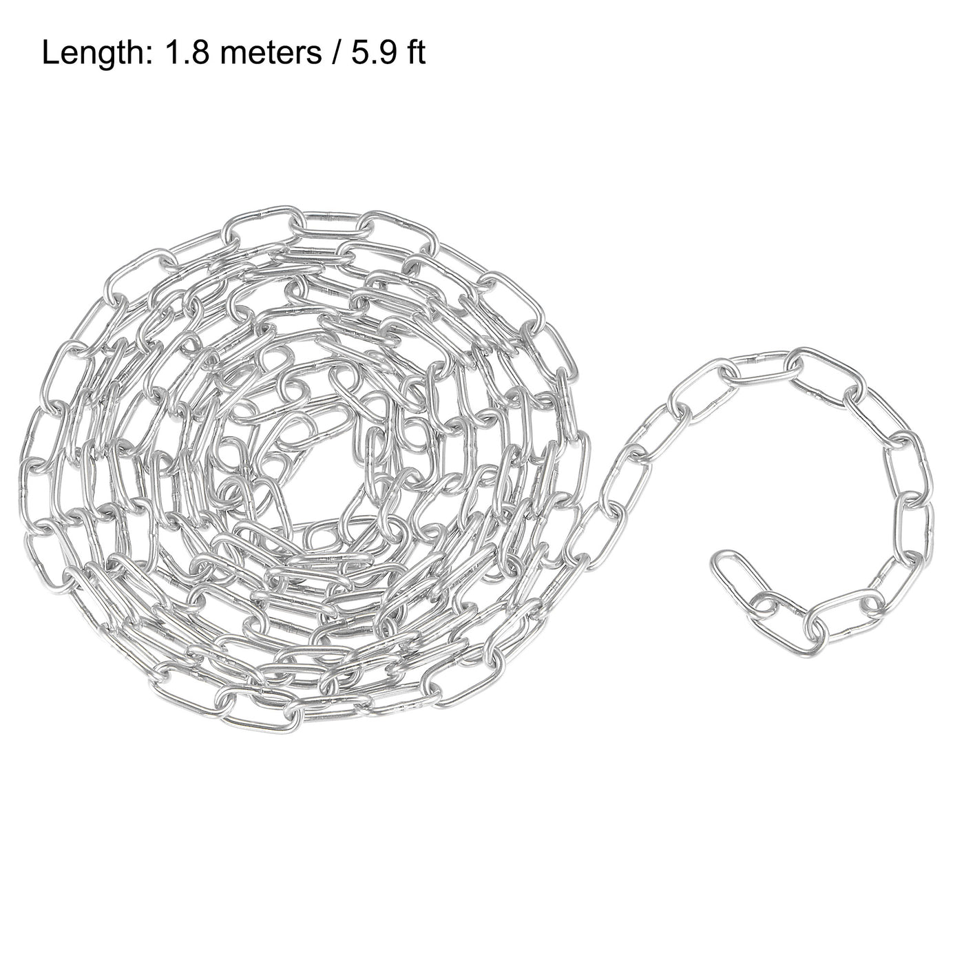 Harfington Proof Coil Chain 316 Stainless Steel for Clothes Hanging Guardrail