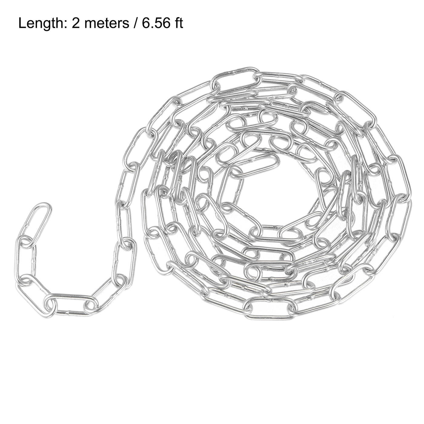 Harfington Proof Coil Chain Zinc Plated 316 Stainless Steel for Clothes Hanging