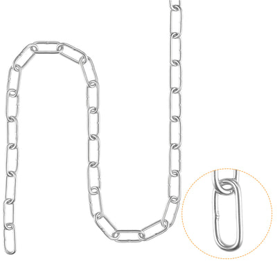 Harfington Proof Coil Chain Zinc Plated 316 Stainless Steel for Clothes Hanging