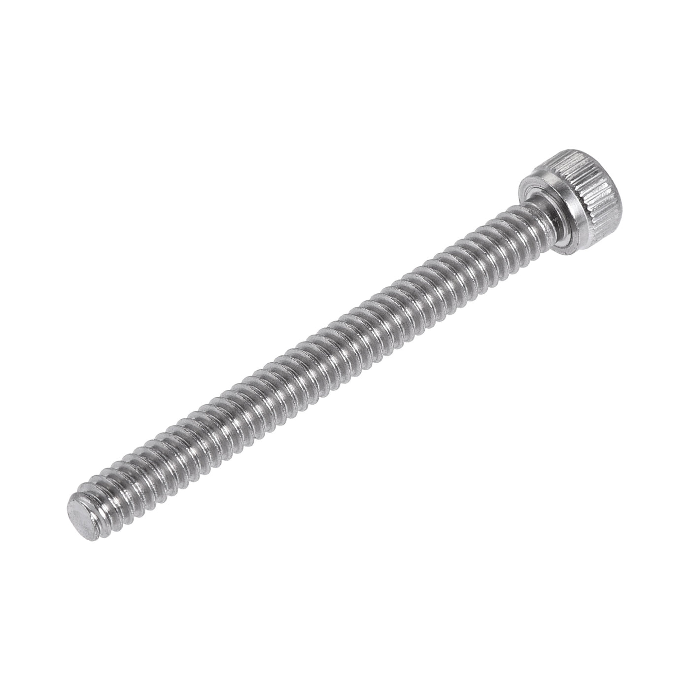 Harfington #6-32x1-3/8" Hex Socket Head Cap Screw Bolts 304 Stainless Steel Polished 50pcs