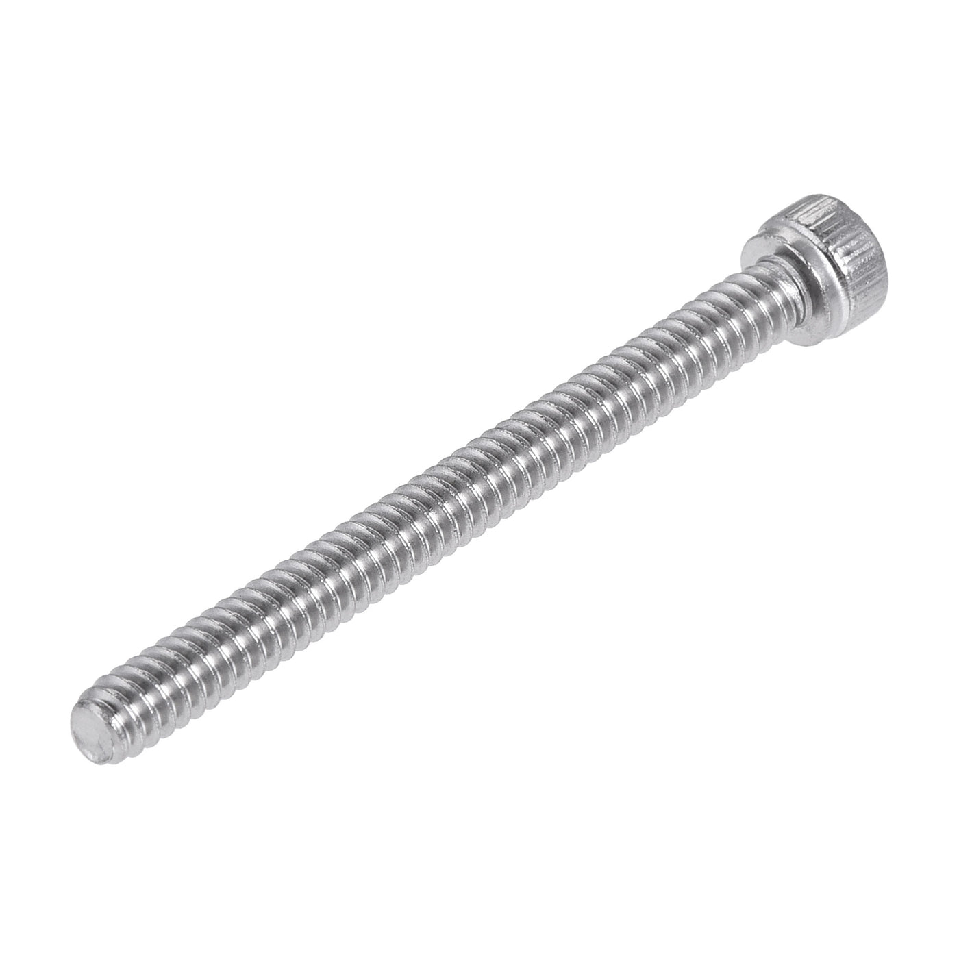 Harfington #6-32x1-1/2" Hex Socket Head Cap Screw Bolts 304 Stainless Steel Polished 100pcs