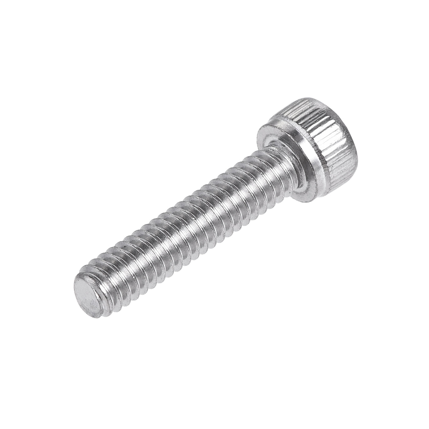 Harfington #8-32x3/4" Hex Socket Head Cap Screw Bolts 304 Stainless Steel Polished 50pcs