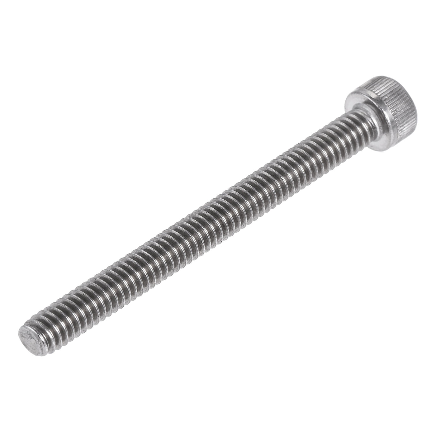 Harfington #8-32x1-3/4" Hex Socket Head Cap Screw Bolts 304 Stainless Steel Polished 25pcs