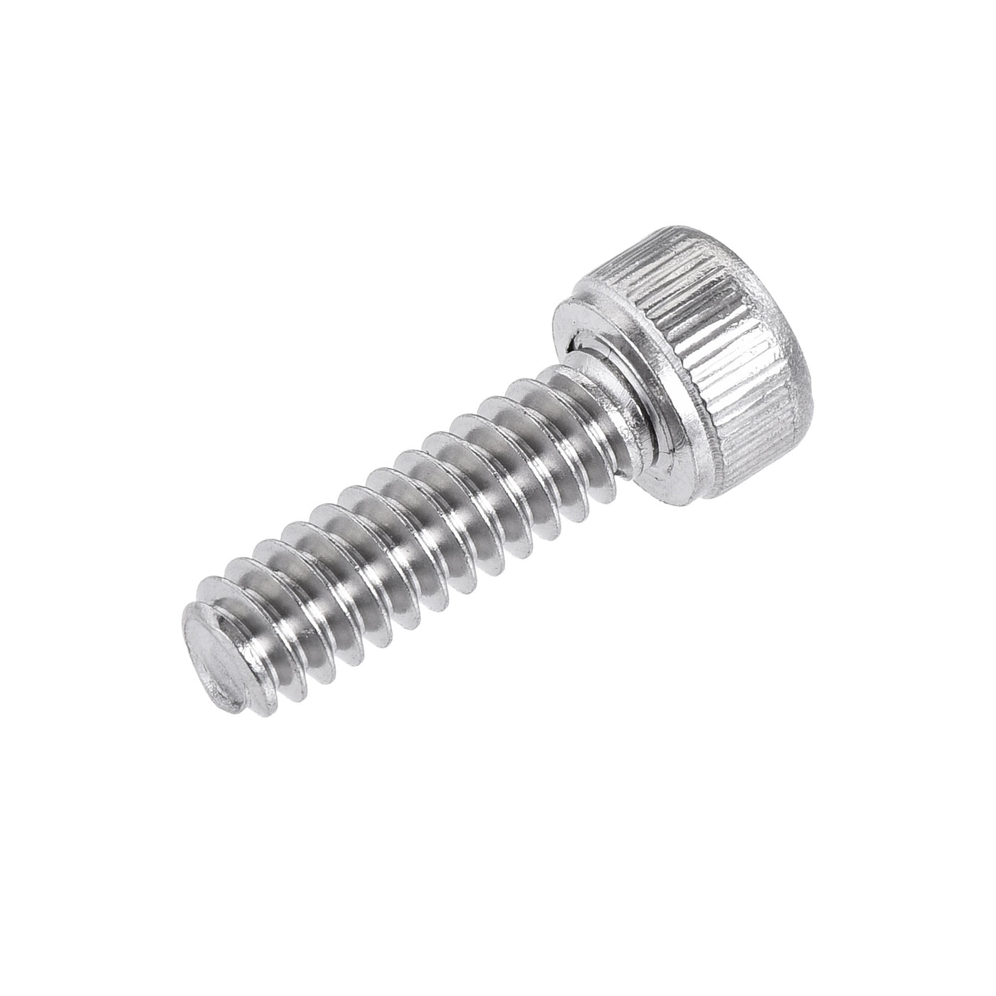Harfington #10-24x5/8" Hex Socket Head Cap Screw Bolts 304 Stainless Steel Polished 50pcs