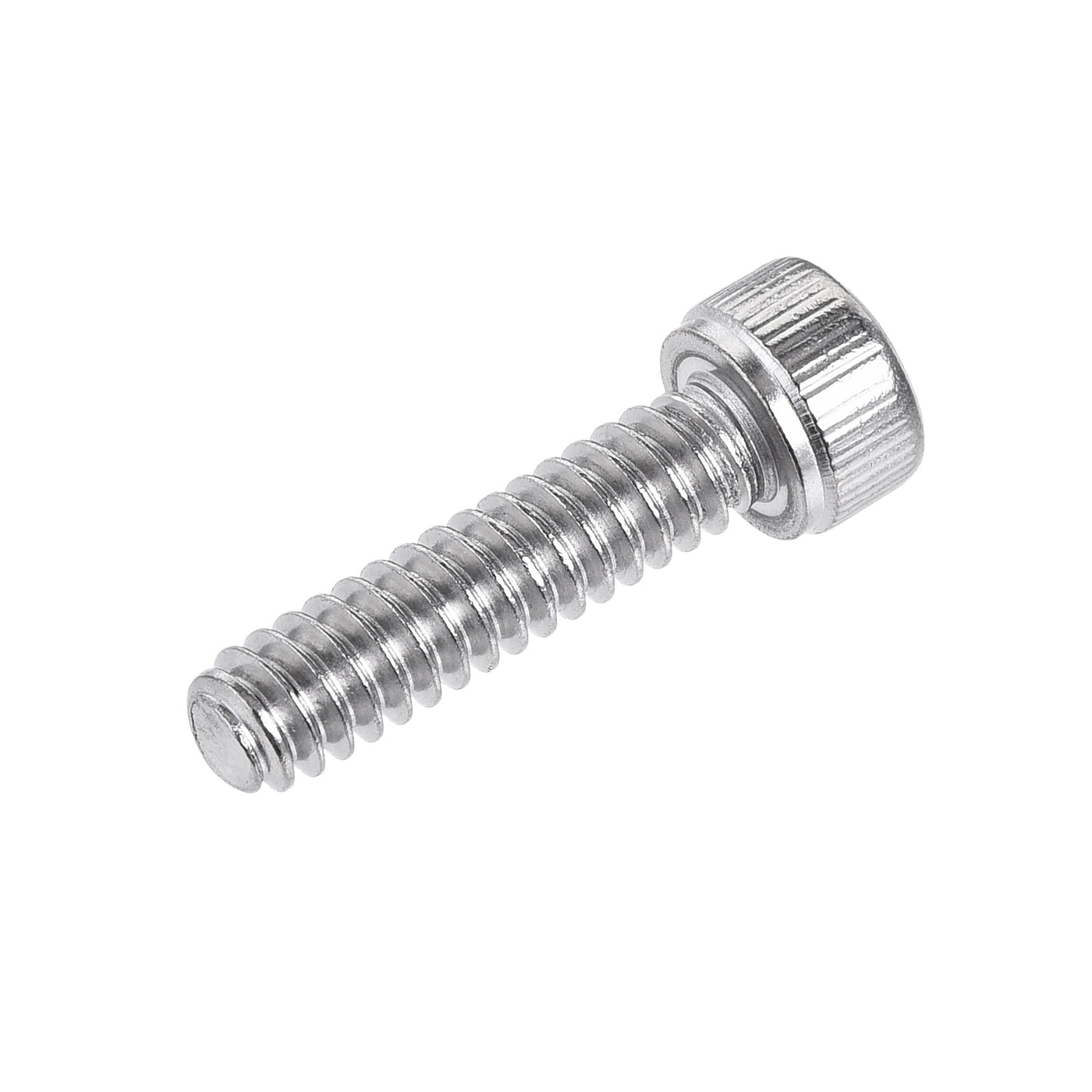 Harfington #10-24x3/4" Hex Socket Head Cap Screw Bolts 304 Stainless Steel Polished 50pcs