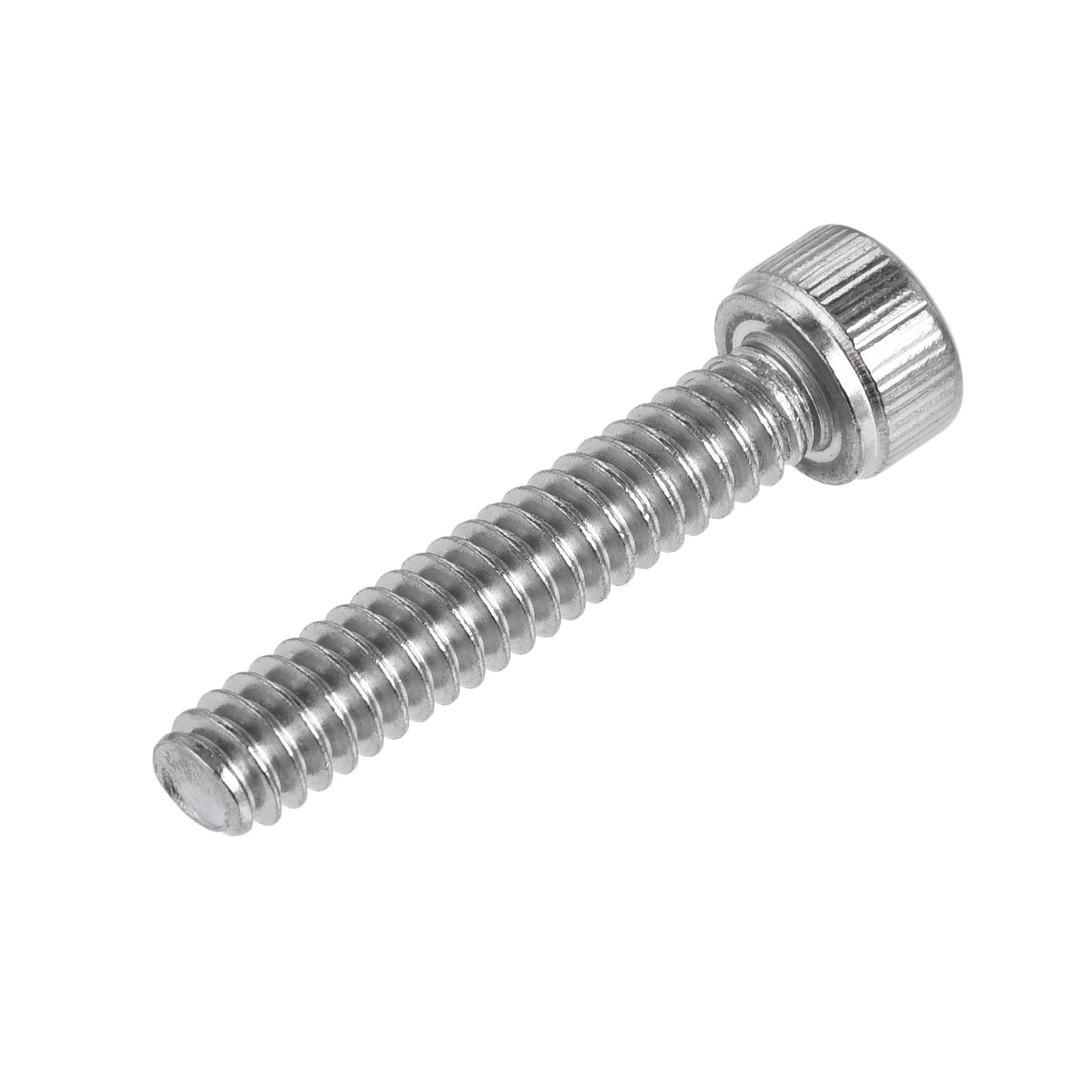 Harfington #10-24x1" Hex Socket Head Cap Screw Bolts 304 Stainless Steel Polished 50pcs