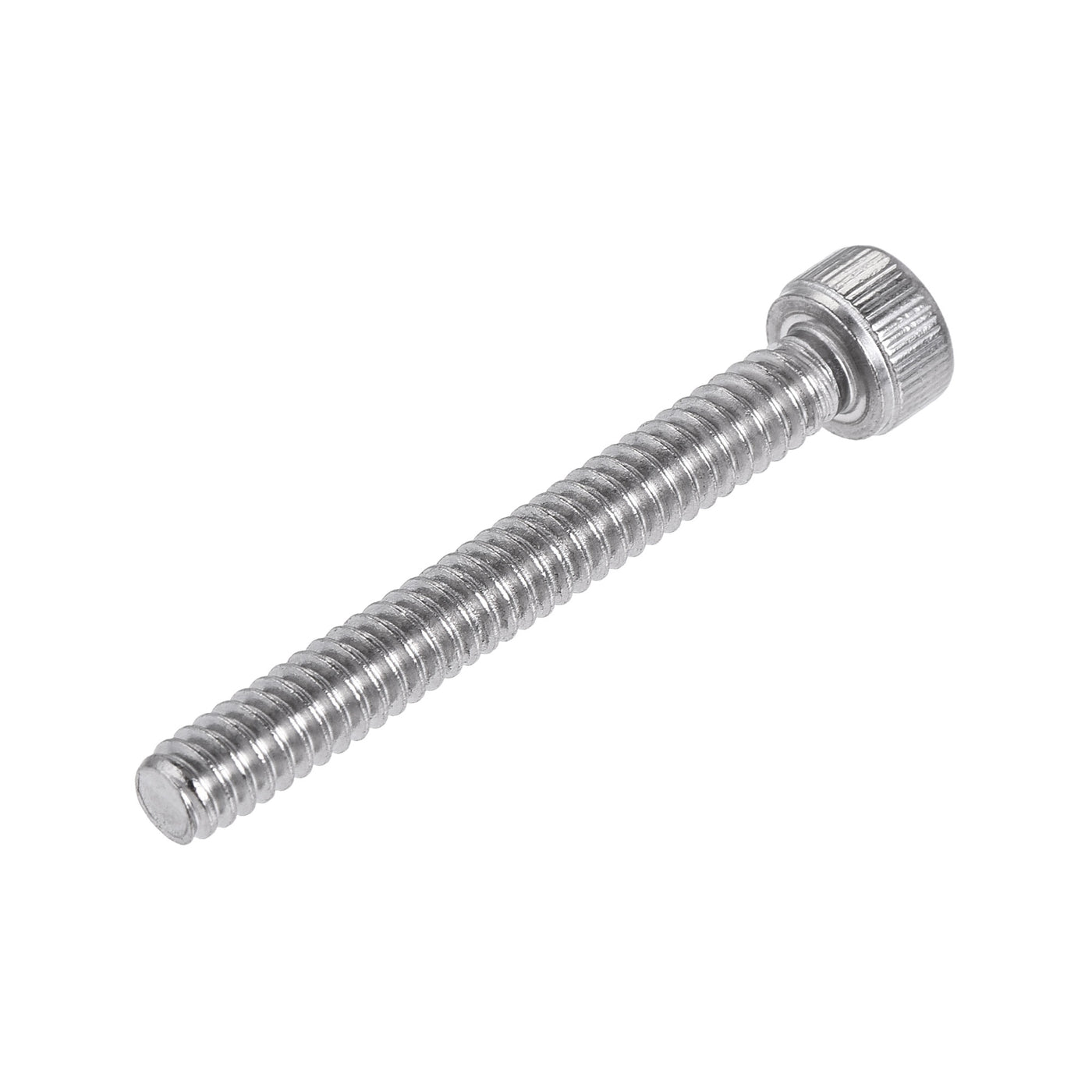 Harfington #10-24x1-1/2" Hex Socket Head Cap Screw Bolts 304 Stainless Steel Polished 25pcs