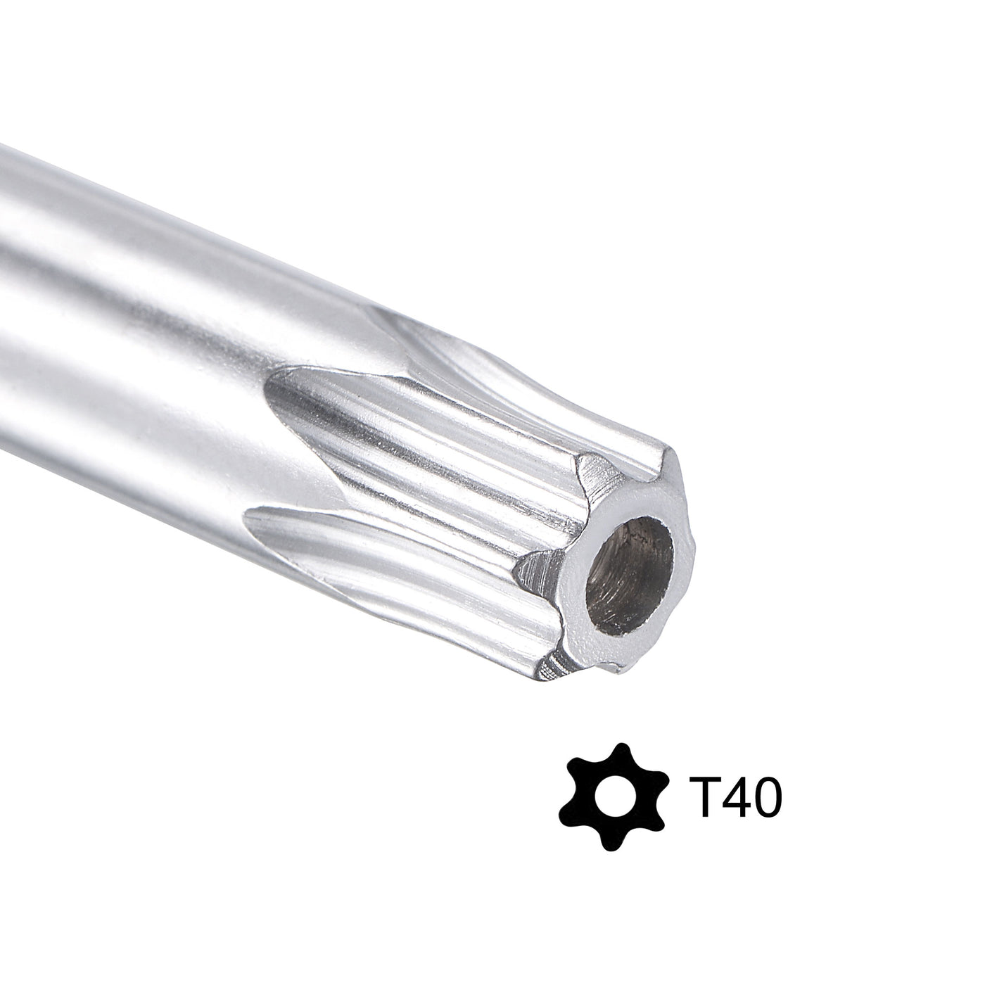 Harfington Anti Tamper Proof Torx Star Key Bit Wrench, L-Shape Long Arm, CR-V Steel