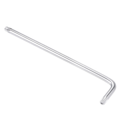 Harfington Anti Tamper Proof Torx Star Key Bit Wrench, L-Shape Long Arm, CR-V Steel
