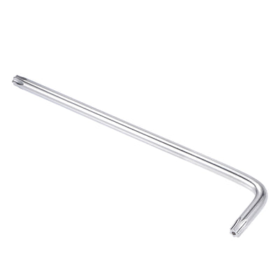 Harfington Anti Tamper Proof Torx Star Key Bit Wrench, L-Shape Long Arm, CR-V Steel