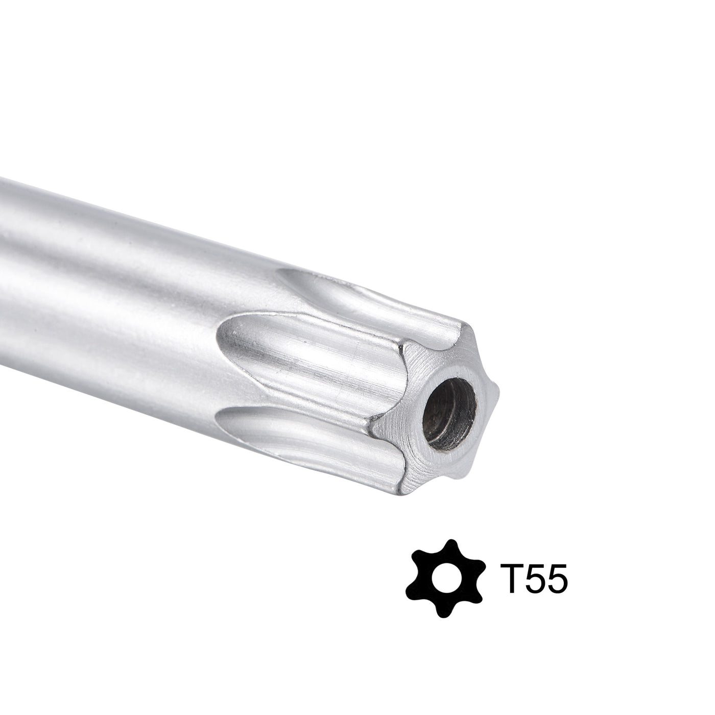 Harfington Anti Tamper Proof Torx Star Key Bit Wrench, L-Shape Long Arm, CR-V Steel