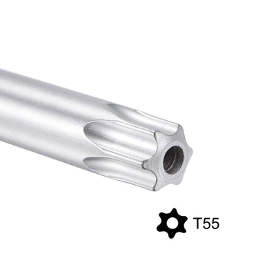 Harfington Anti Tamper Proof Torx Star Key Bit Wrench, L-Shape Long Arm, CR-V Steel