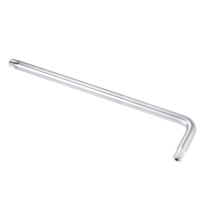 Harfington Anti Tamper Proof Torx Star Key Bit Wrench, L-Shape Long Arm, CR-V Steel