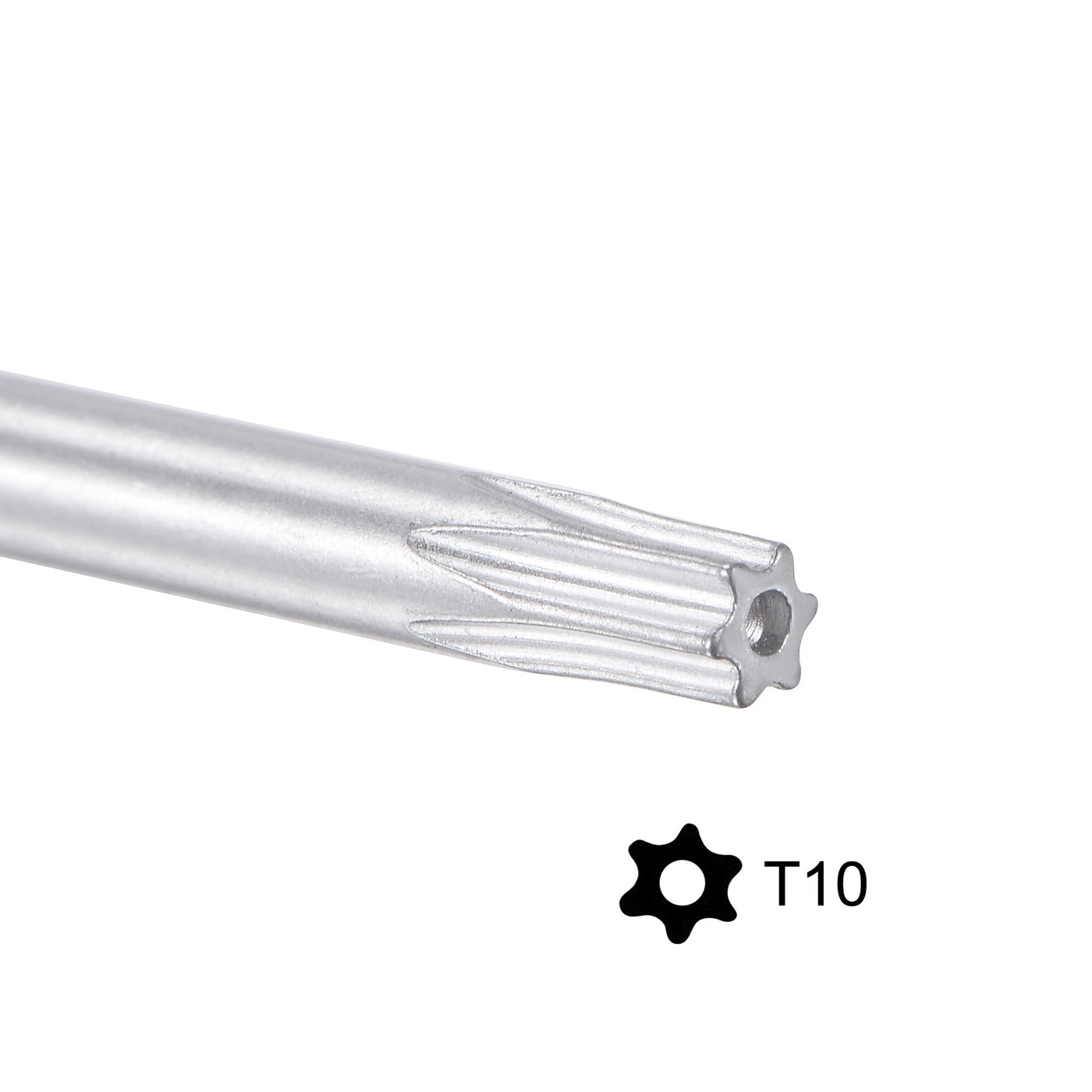 Harfington Anti Tamper Proof Torx Star Key Bit Wrench, L-Shape Long Arm CR-V Steel