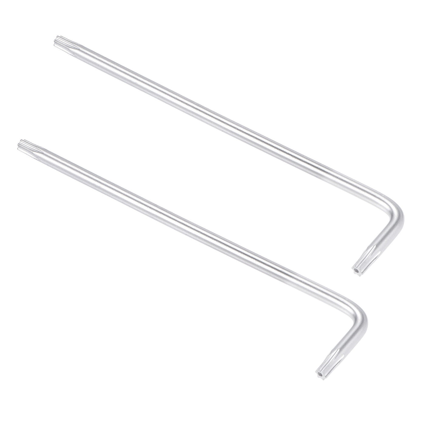 Harfington Anti Tamper Proof Torx Star Key Bit Wrench, L-Shape Long Arm CR-V Steel