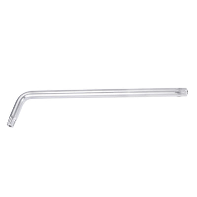Harfington Anti Tamper Proof Torx Star Key Bit Wrench, L-Shape Long Arm CR-V Steel