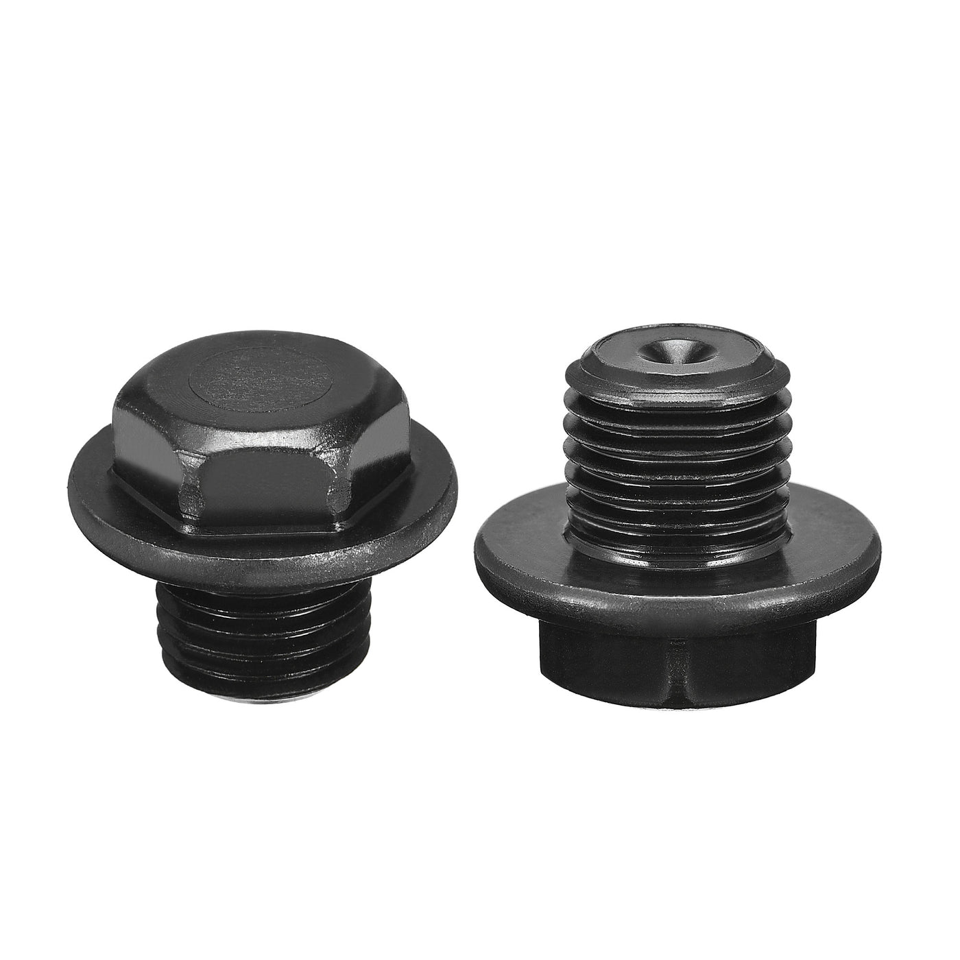 Harfington Outer Hex Head Pipe Fitting Plug 2Pcs