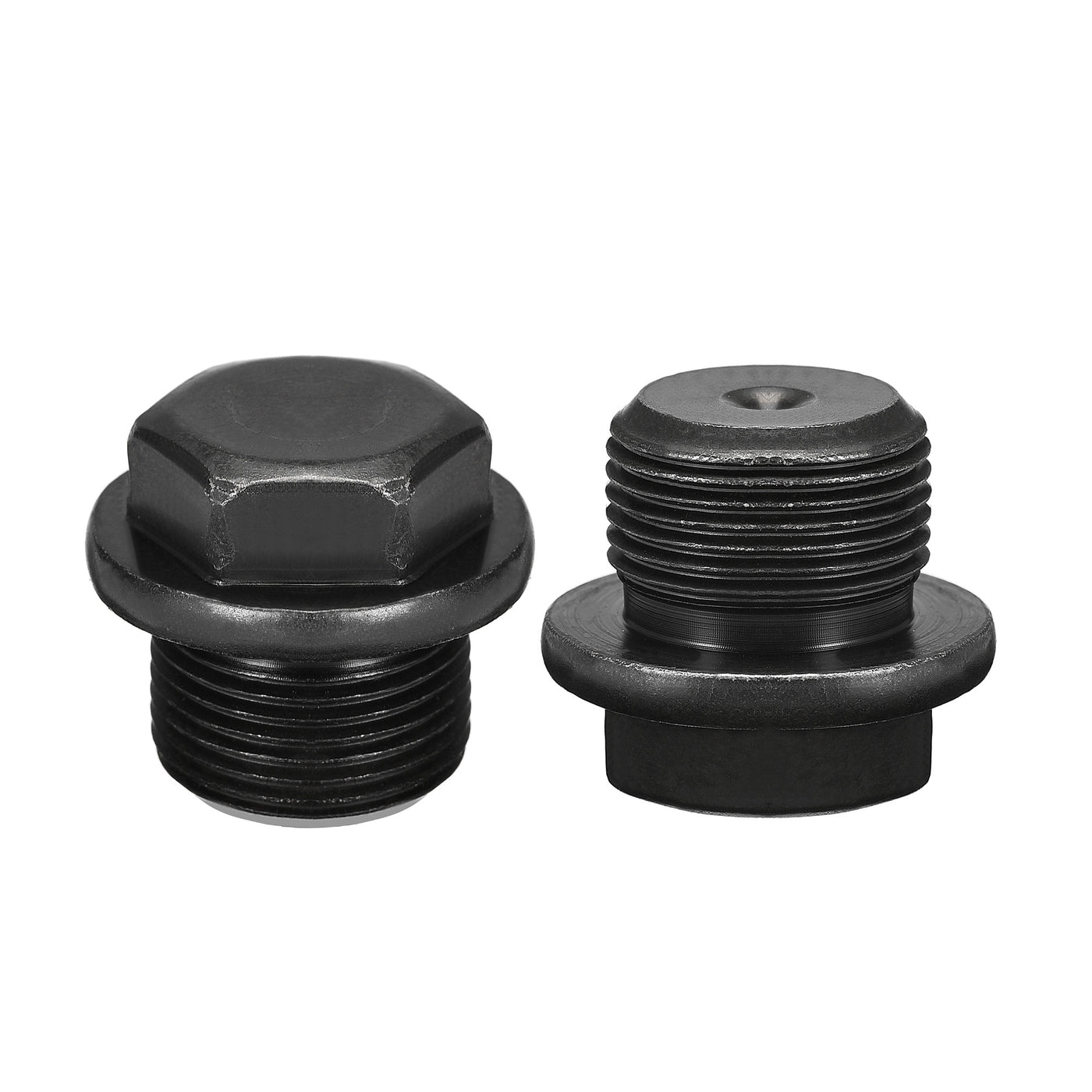 Harfington Outer Hex Head Pipe Fitting Plug 2Pcs