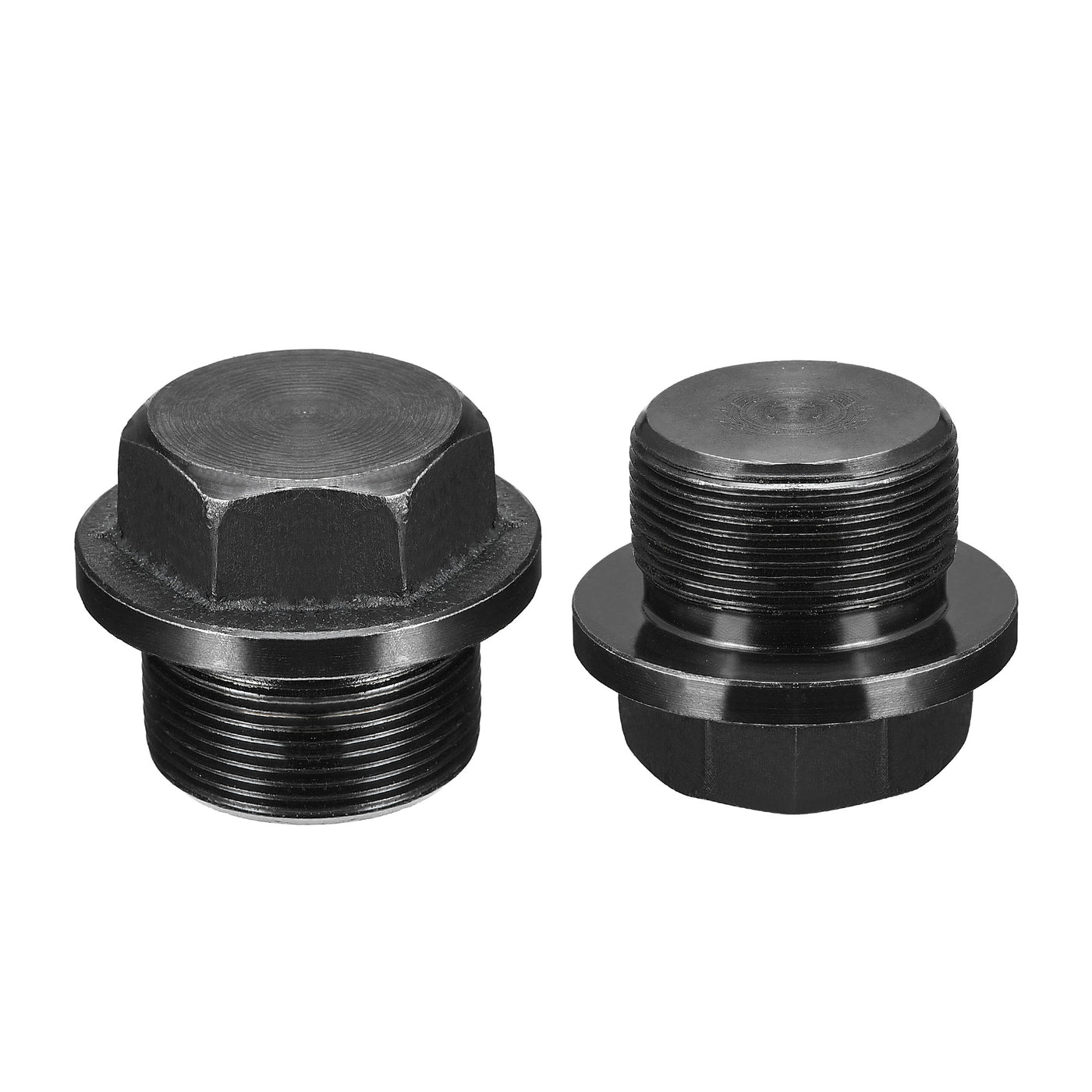 Harfington Outer Hex Head Pipe Fitting Plug 2Pcs