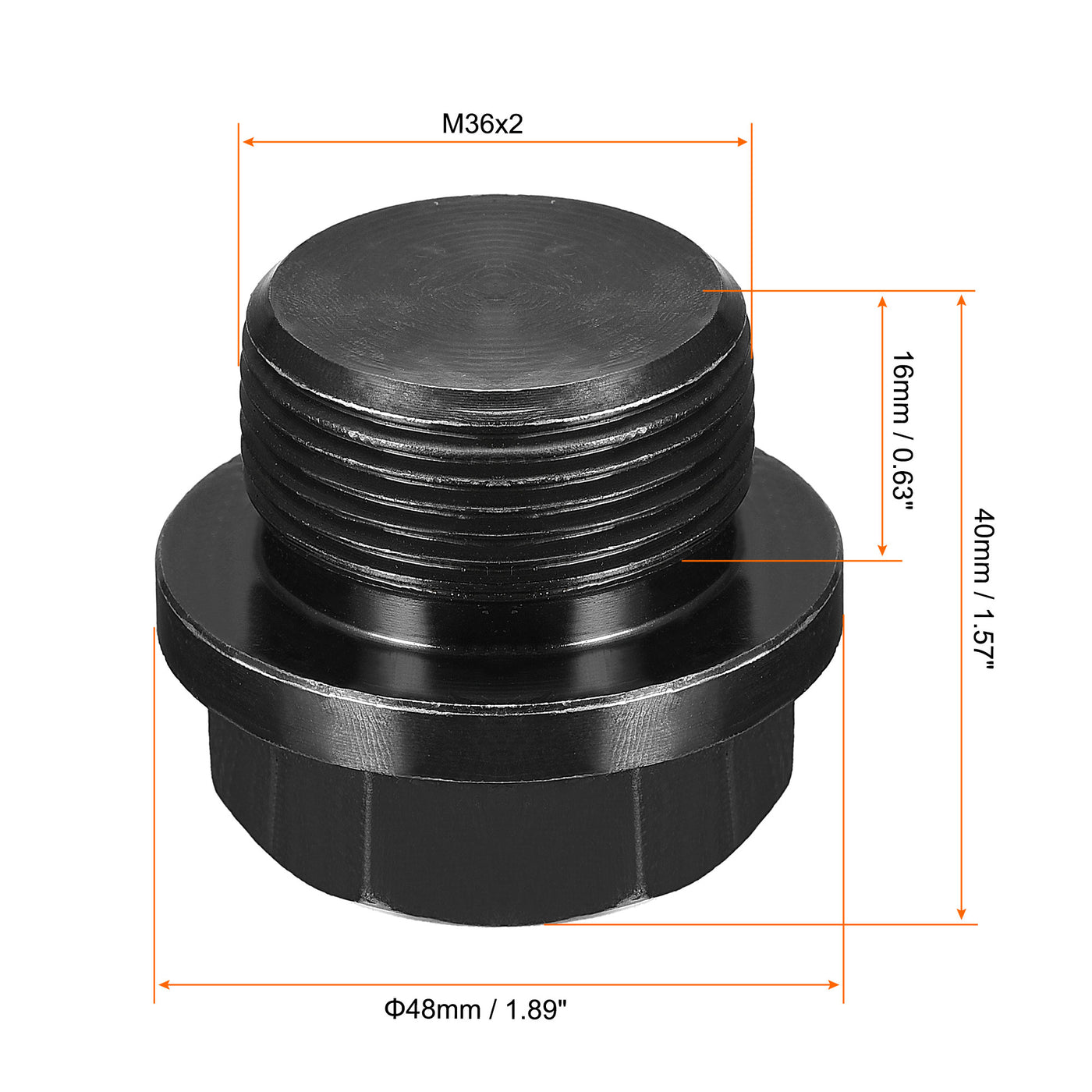 Harfington Outer Hex Head Pipe Fitting Plug