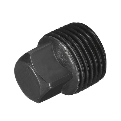 Harfington Outer Square Head Socket Pipe Fitting Plug 2Pcs