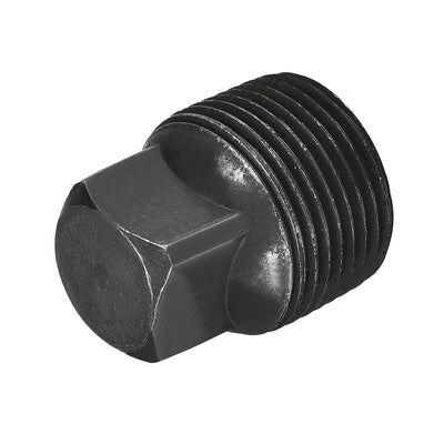 Harfington Outer Square Head Socket Pipe Fitting Plug 2Pcs