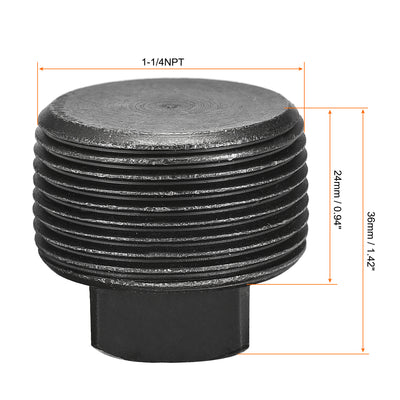 Harfington Outer Square Head Socket Pipe Fitting Plug