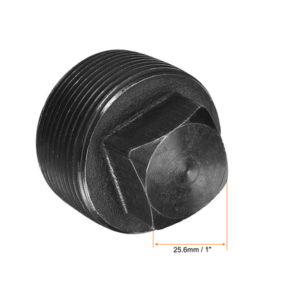 Harfington Outer Square Head Socket Pipe Fitting Plug