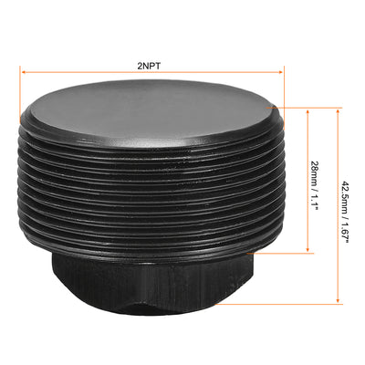 Harfington Outer Square Head Socket Pipe Fitting Plug