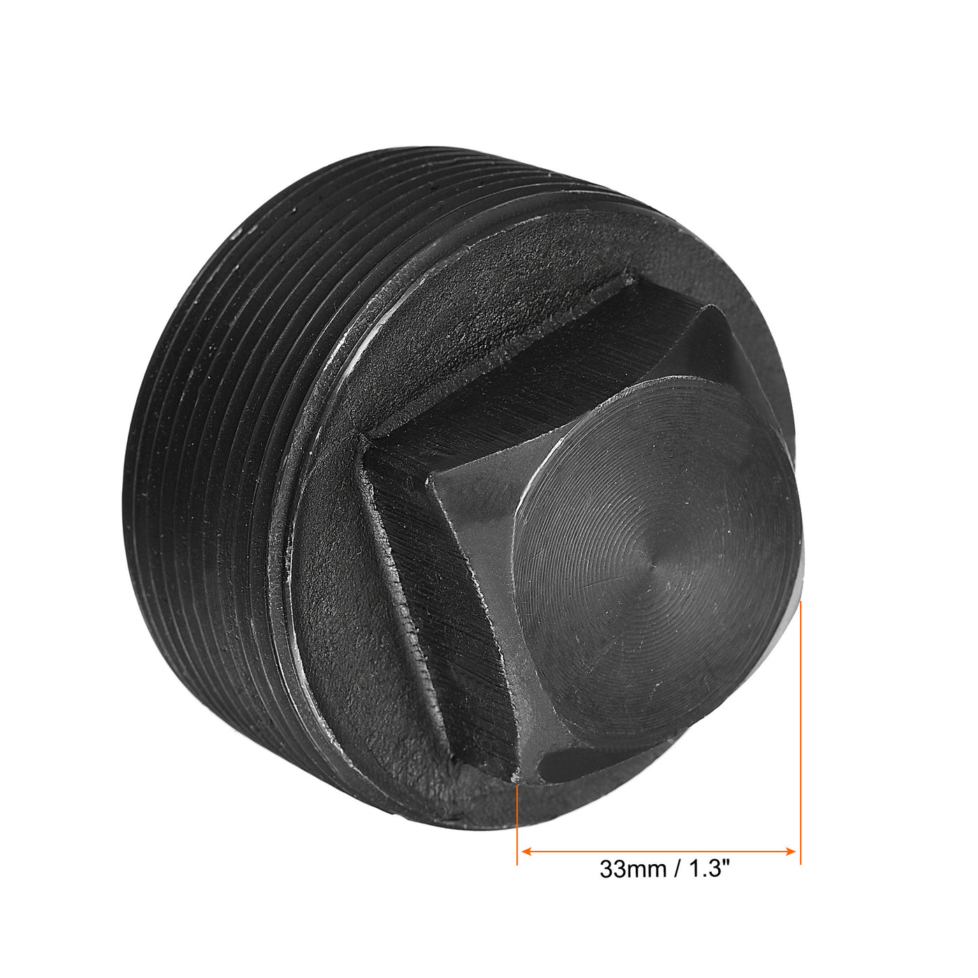 Harfington Outer Square Head Socket Pipe Fitting Plug