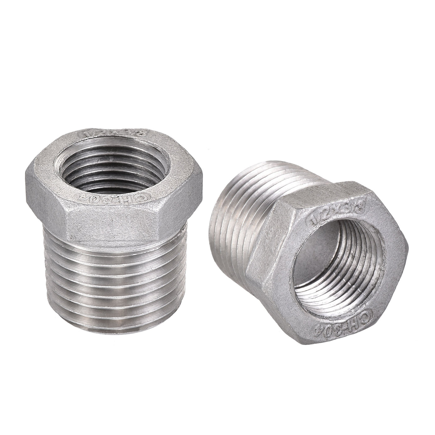 Harfington Reducer Hex Bushing Fitting 2Pcs