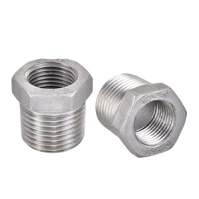 Harfington Reducer Hex Bushing Fitting 2Pcs