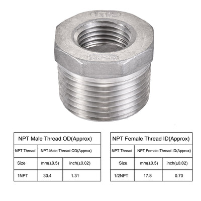 Harfington Reducer Hex Bushing Fitting