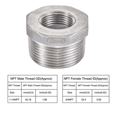 Harfington Reducer Hex Bushing Fitting