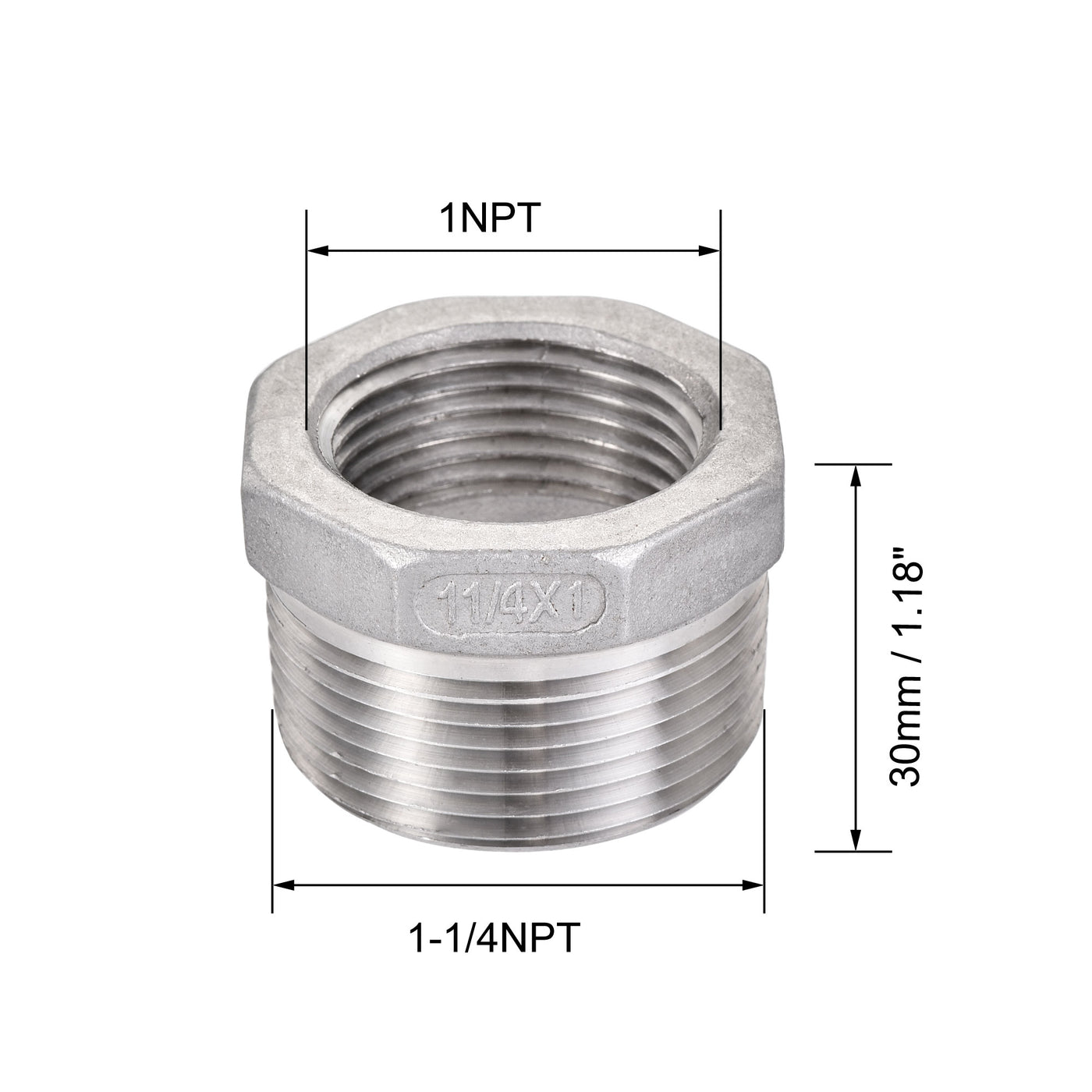 Harfington Reducer Hex Bushing Fitting