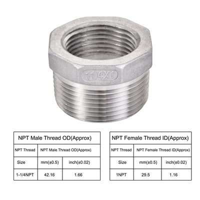 Harfington Reducer Hex Bushing Fitting