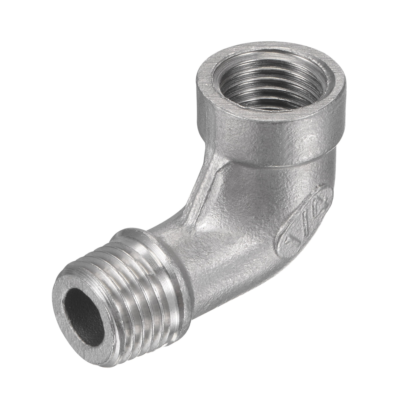 Harfington Pipe Fitting Elbow NPT Male to Female Thread Hose Connector Adapter 304 Stainless Steel