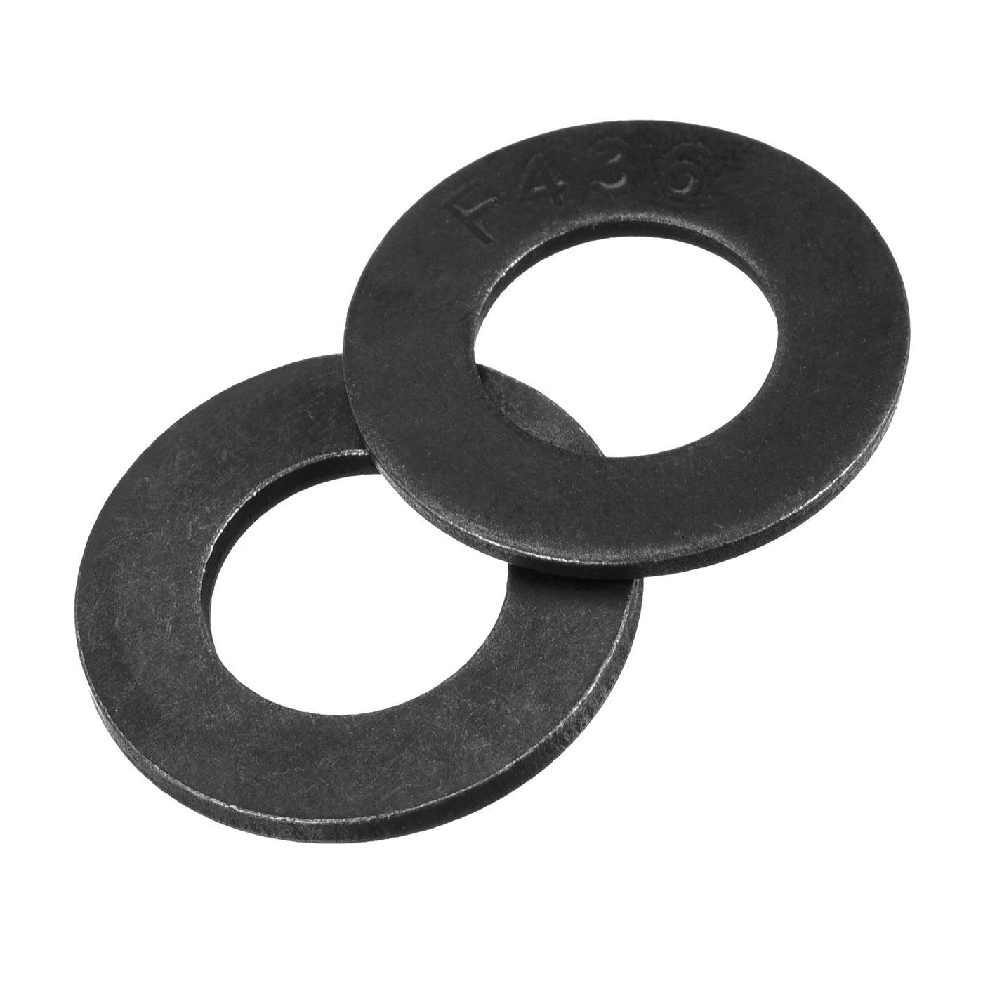 Harfington Flat Washer, Alloy Steel Black Oxide Finish