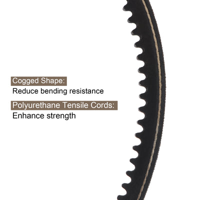 Harfington Cogged V-Belt, Rubber Wedge Belt