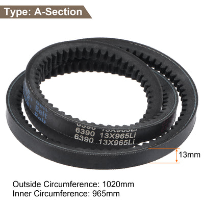 Harfington Cogged V-Belt, Rubber Wedge Belt