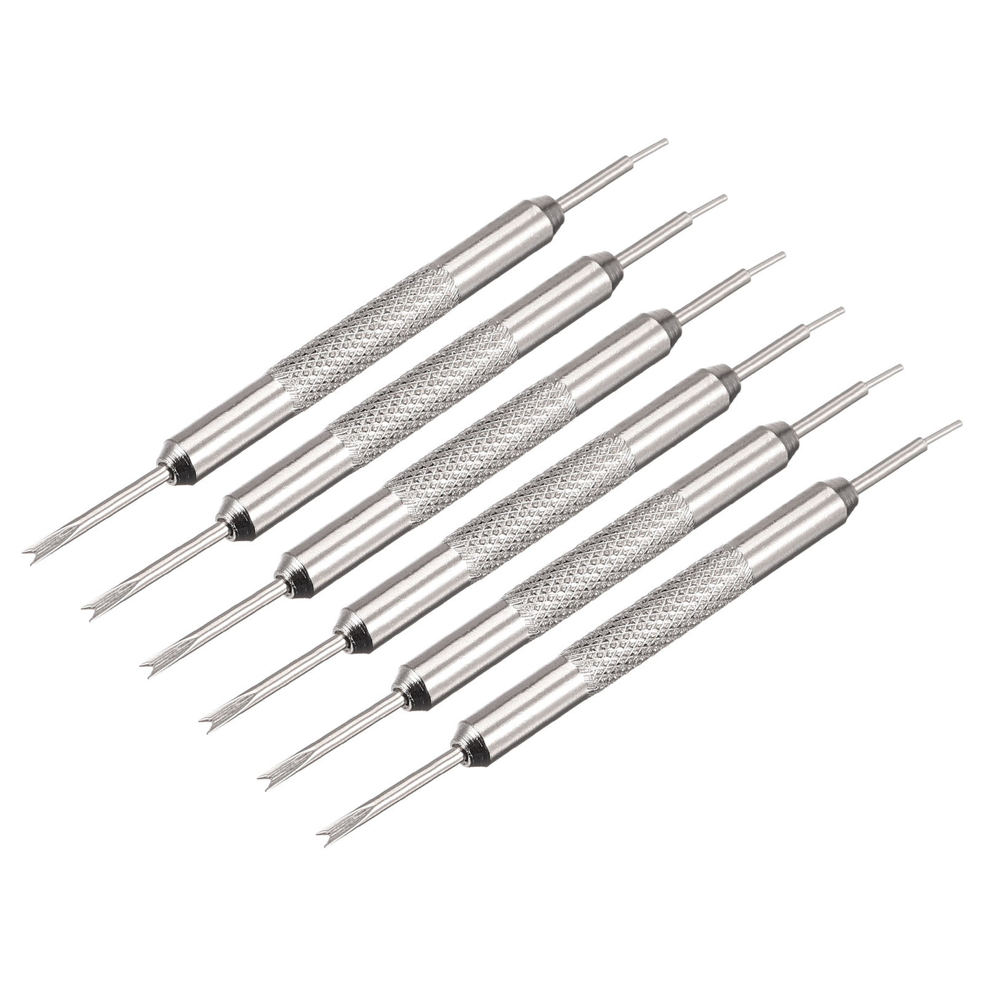 Harfington Watch Spring Bar Tool 0.8mm Pin Dia Watch Spring Link Pin Removal Tool for Watch Repair 6 Pcs