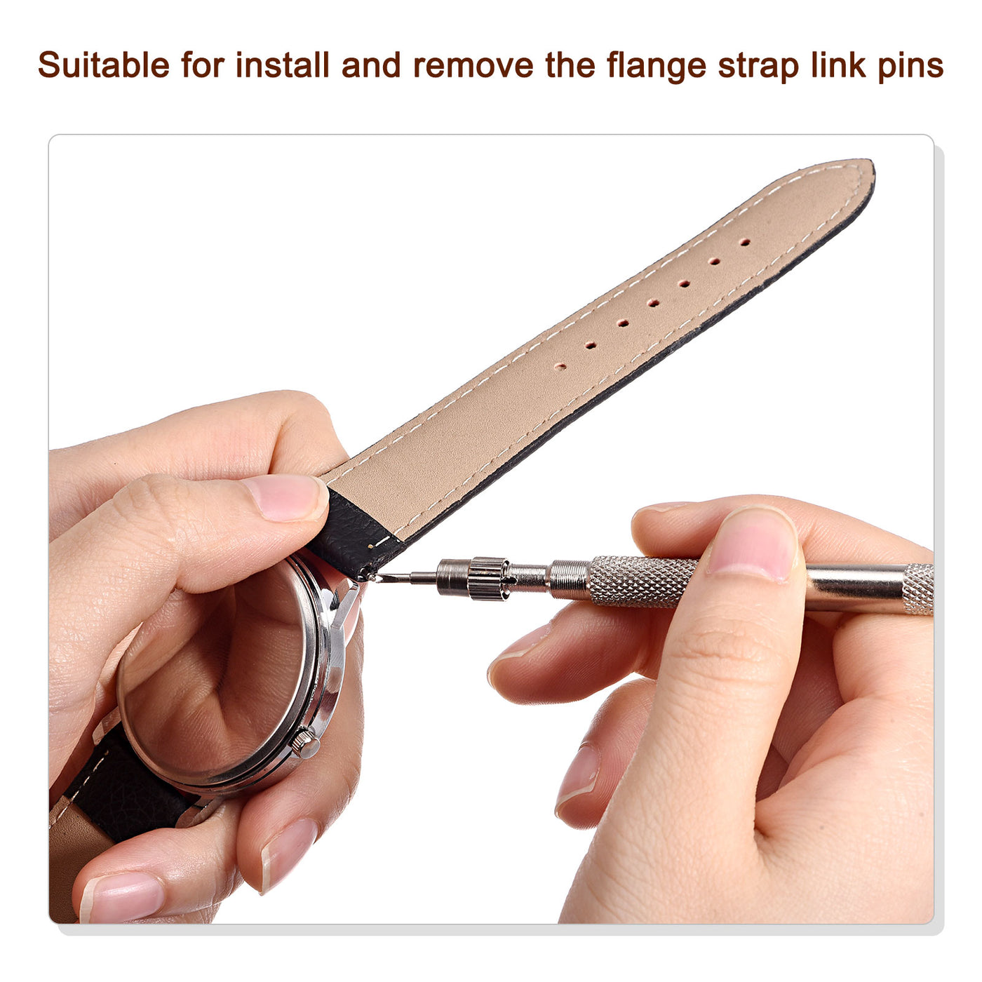 Harfington Watch Spring Bar Tool Double Tip "V" End Watch Spring Link Pin Removal Tool for Watch Repair