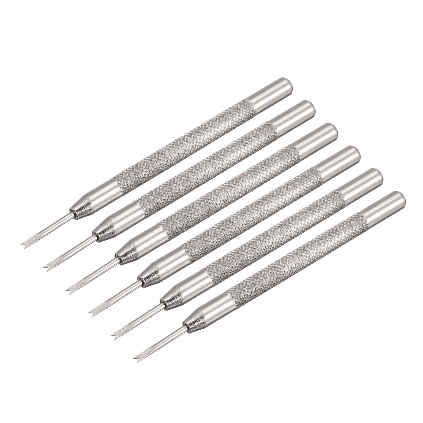 Harfington Watch Spring Bar Tool 0.9mm "V" End Watch Spring Link Pin Removal Tool for Watch Repair 6 Pcs