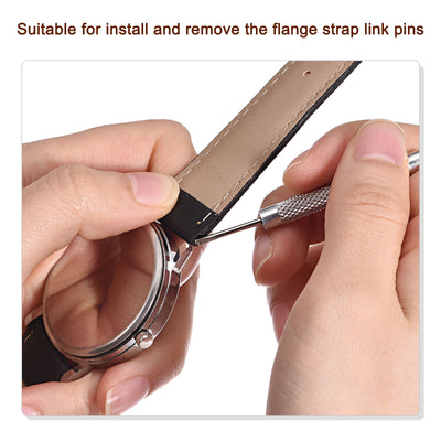 Harfington Watch Spring Bar Tool 1.4mm "V" End Watch Spring Link Pin Removal Tool for Watch Repair 6 Pcs