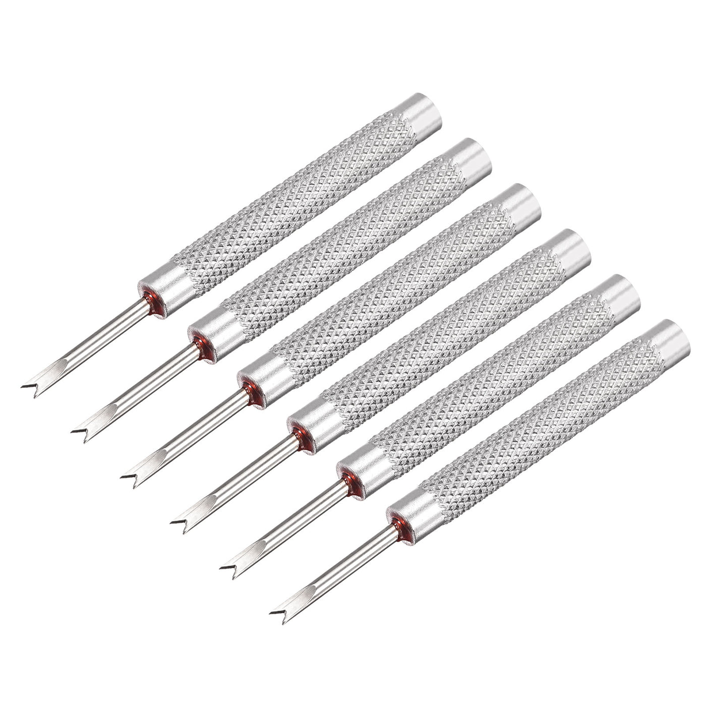 Harfington Watch Spring Bar Tool 1.4mm "V" End Watch Spring Link Pin Removal Tool for Watch Repair 6 Pcs